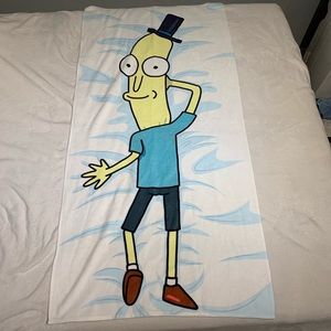 Rick and Morty Mr. Poopy Butthole Towel